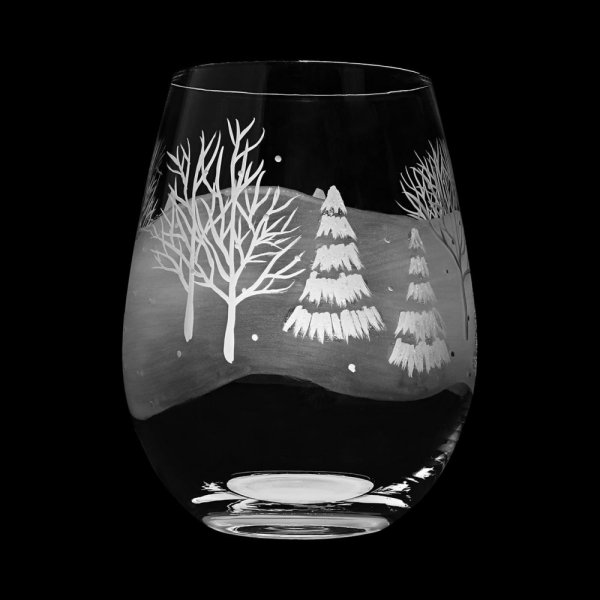 Lolita Frosted Forest Stemless glass Lolita Frosted Forest Stemless glass