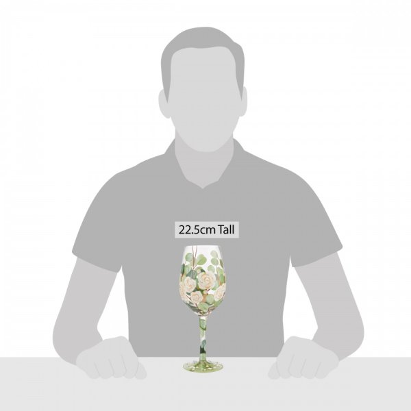 Lolita Bouquet in Bloom Wine Glass Lolita Bouquet in Bloom Wine Glass