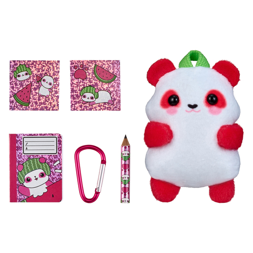 Real Littles Series 7 Themed Plushie Panda Backpack