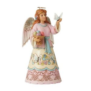 Jim Shore Heartwood Creek Easter Angel with Butterfly Figurine