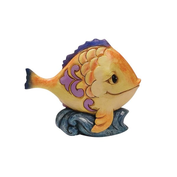 Jim Shore Heartwood Creek Mini Fish Figurine
