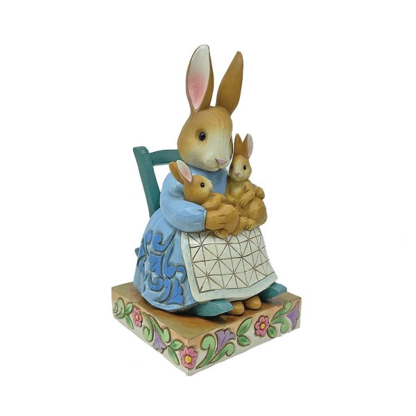 Jim Shore Beatrix Potter Mrs. Rabbit/Rocking Chair with Bunnies Jim Shore Beatrix Potter Mrs. Rabbit/Rocking Chair with Bunnies