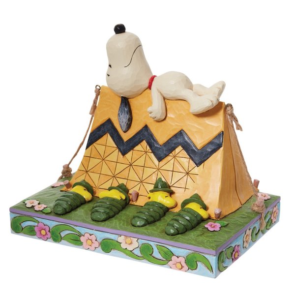 Jim Shore Peanuts Snoopy & Woodstock Camping Jim Shore Peanuts Snoopy & Woodstock Camping