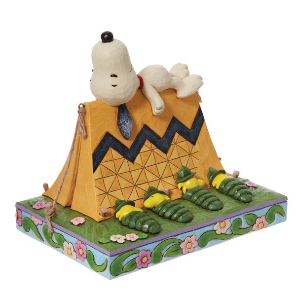 Jim Shore Peanuts Snoopy & Woodstock Camping Jim Shore Peanuts Snoopy & Woodstock Camping