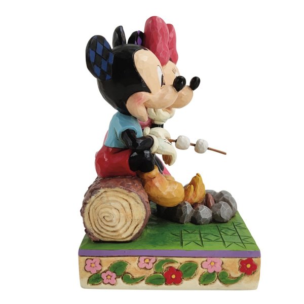 Jim Shore Disney Traditions Mickey & Minnie in front of a Campfire Jim Shore Disney Traditions Mickey & Minnie in front of a Campfire