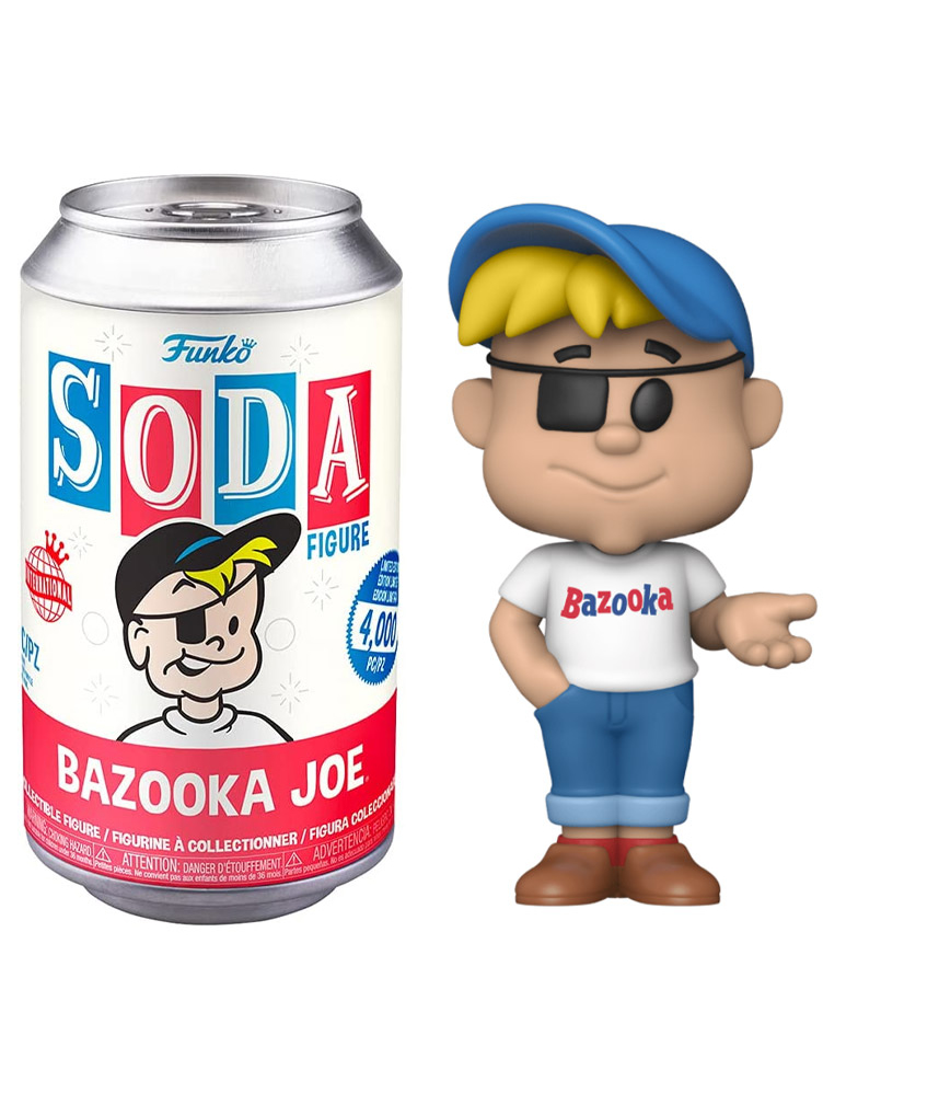 Funko Vinyl SODA: Bazooka Joe- Bazooka Joe (with a chance of chase) Funko Vinyl SODA: Bazooka Joe- Bazooka Joe (with a chance of chase)