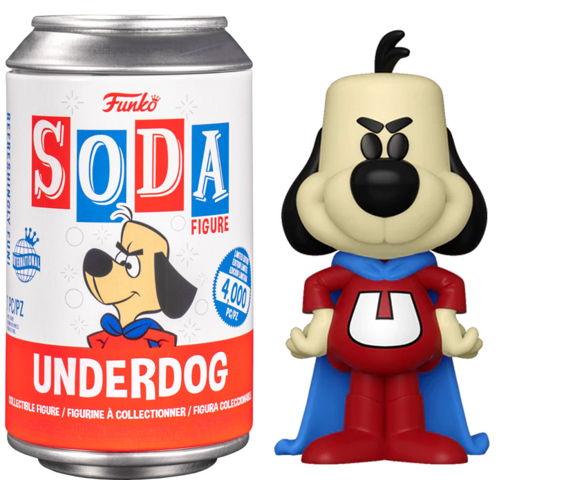 Funko Vinyl SODA Underdog (with a chance of chase) Funko Vinyl SODA Underdog (with a chance of chase)