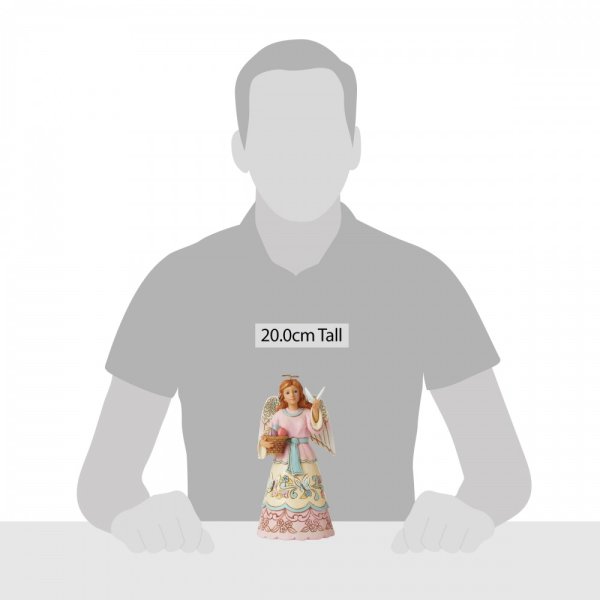 Jim Shore Heartwood Creek Easter Angel with Butterfly Figurine Jim Shore Heartwood Creek Easter Angel with Butterfly Figurine