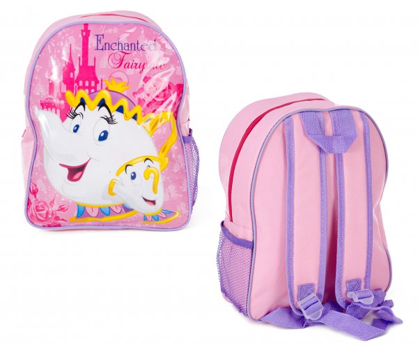 Mrs Potts Kids Backpack with Mesh Side Pocket