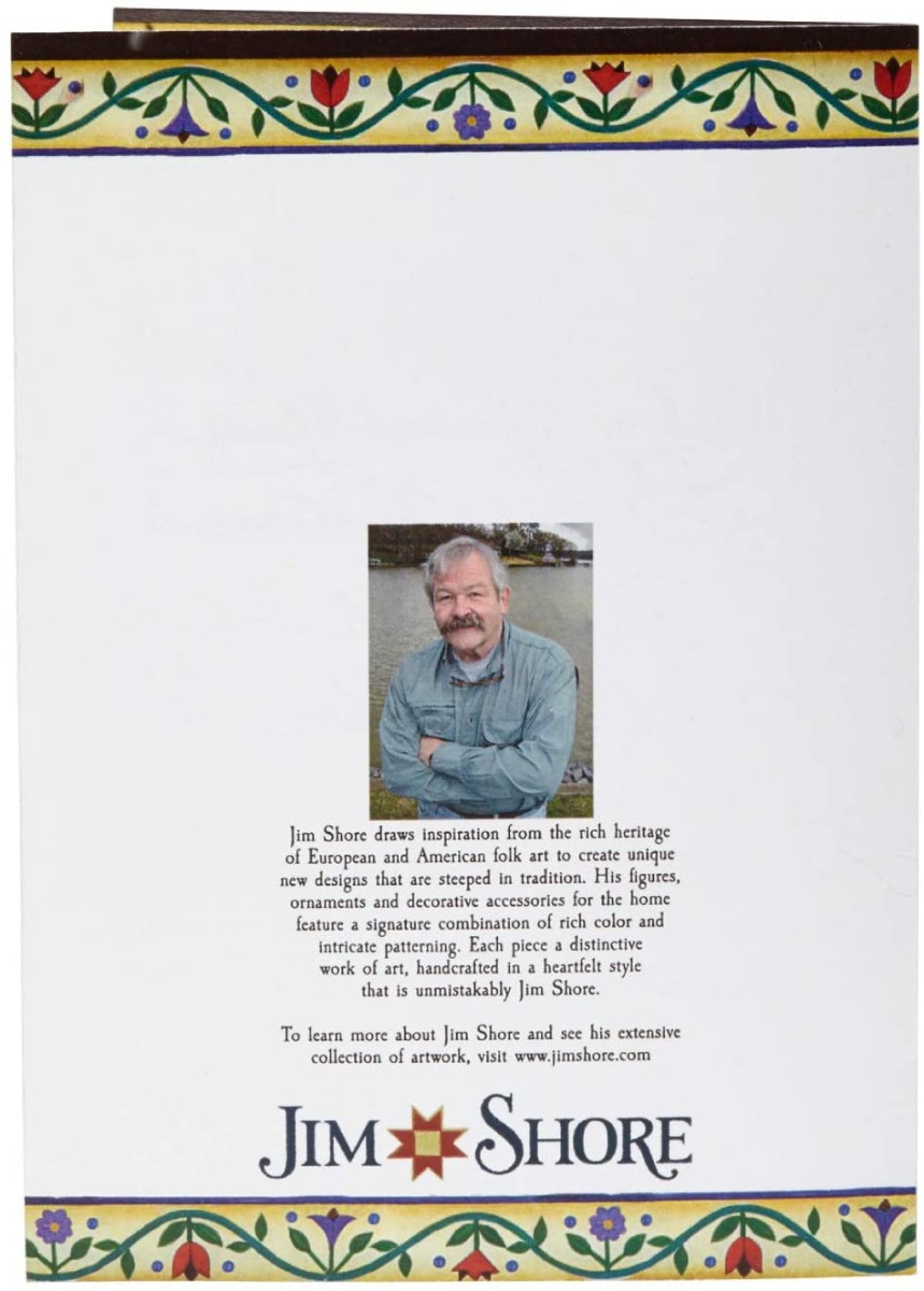 Santa Christmas Cards by Jim Shore (Set of 10) - 6002247 Santa Christmas Cards by Jim Shore (Set of 10) - 6002247
