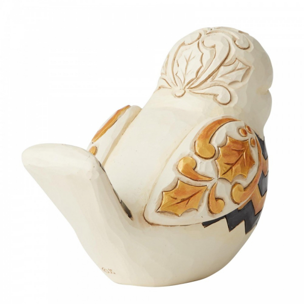 Heartwood Creek Winged Winter Wonder Black and Gold Pint-Sized Figurine - 6004202 Heartwood Creek Winged Winter Wonder Black and Gold Pint-Sized Figurine - 6004202