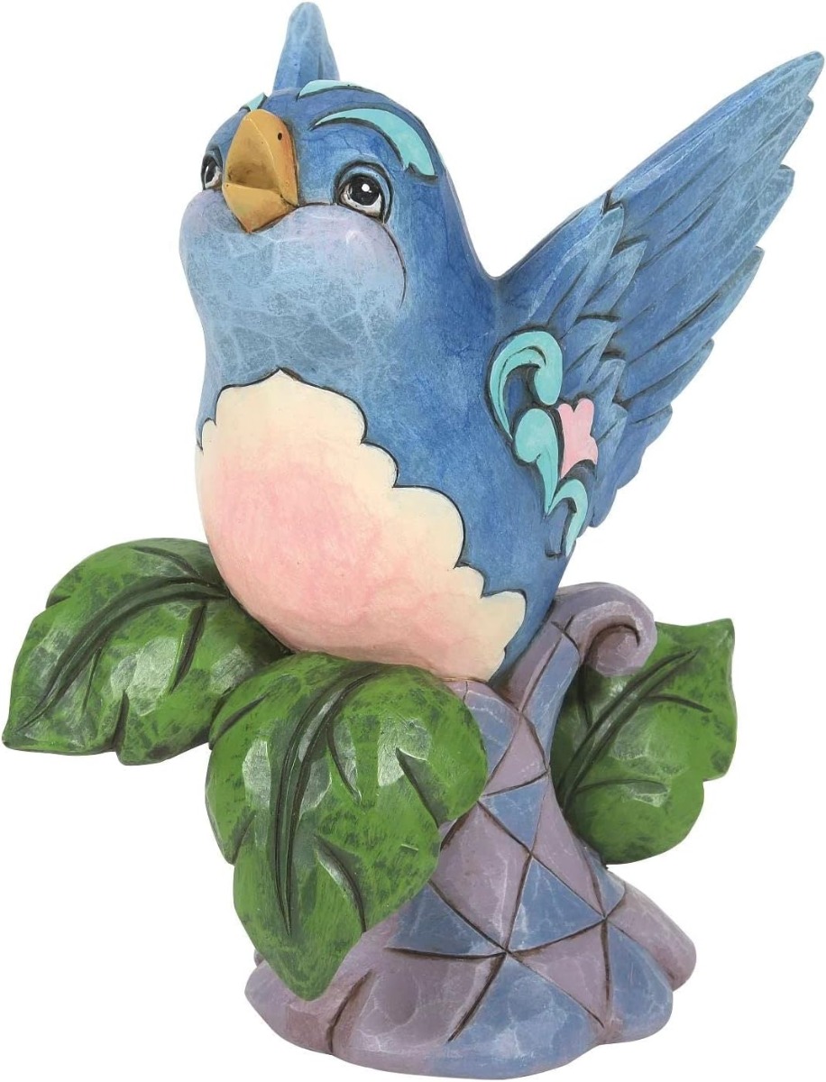 Jim Shore Heartwood Creek Bluebird On Branch Figurine Jim Shore Heartwood Creek Bluebird On Branch Figurine