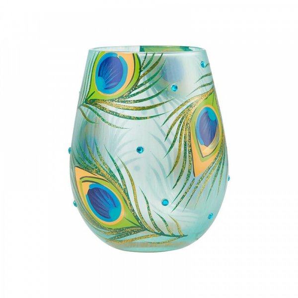 Lolita Peacock Glass