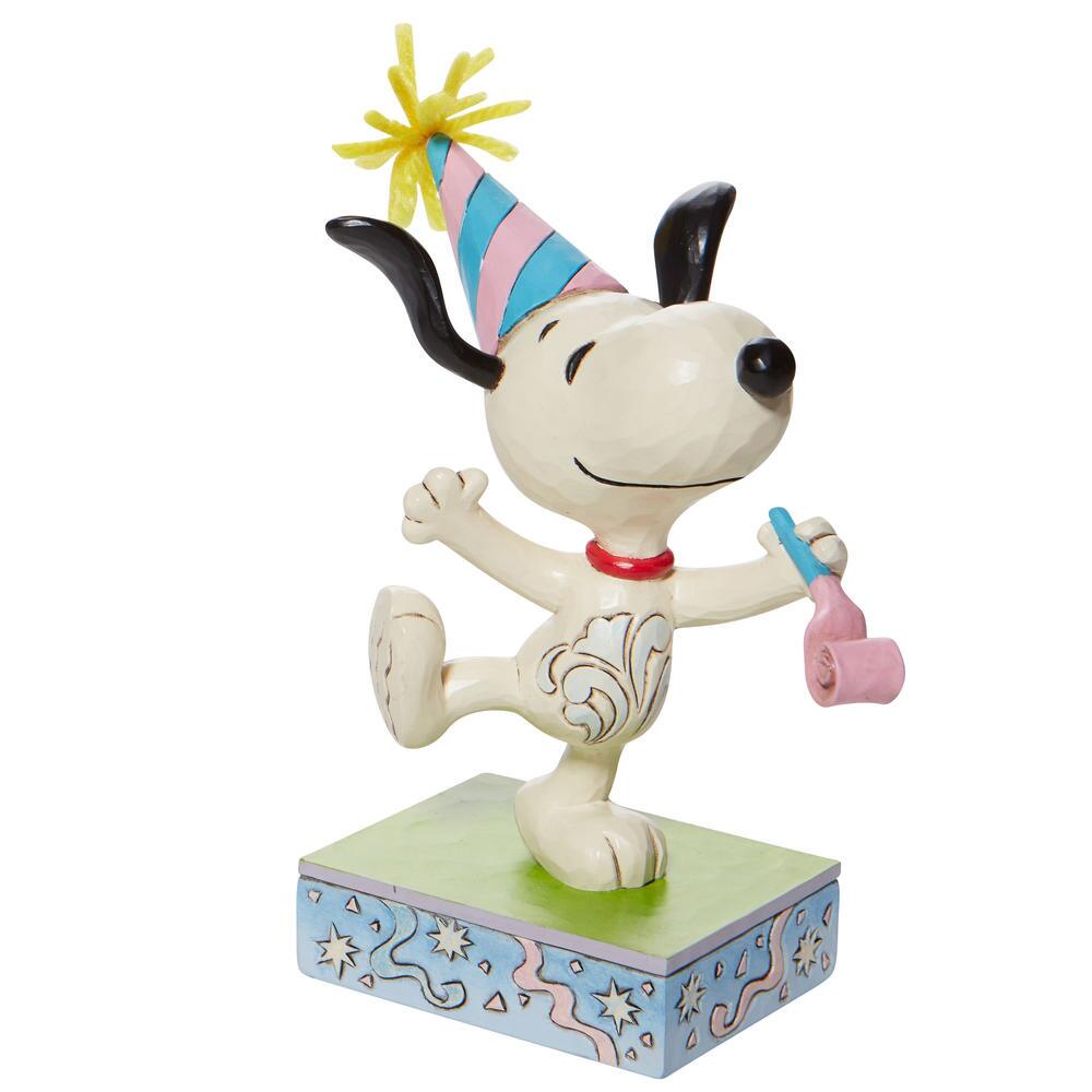 Jim Shore Peanuts Birthday Snoopy Figurine Jim Shore Peanuts Birthday Snoopy Figurine