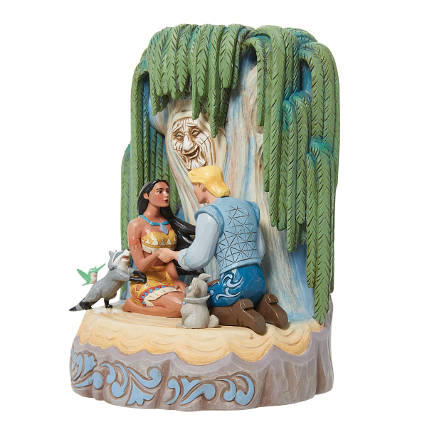 Jim Shore Disney Traditions Pocahontus Carved By Heart Jim Shore Disney Traditions Pocahontus Carved By Heart