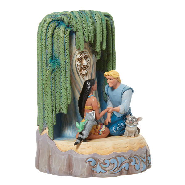 Jim Shore Disney Traditions Pocahontus Carved By Heart