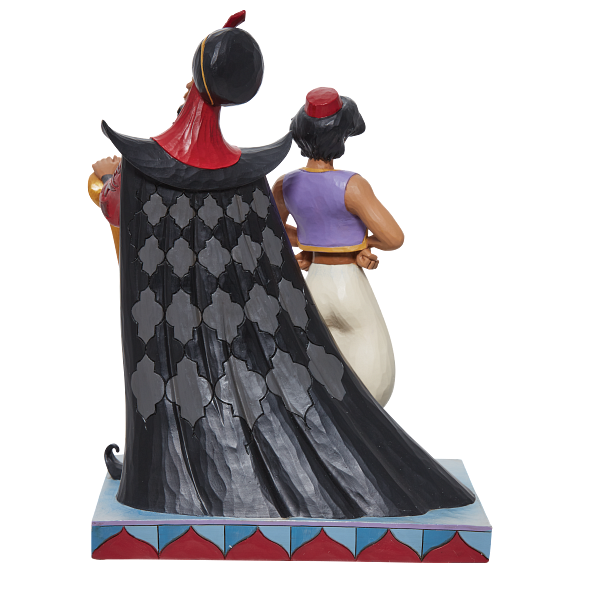 Jim Shore Disney Traditions Aladdin and Jafar Good vs Evil Jim Shore Disney Traditions Aladdin and Jafar Good vs Evil