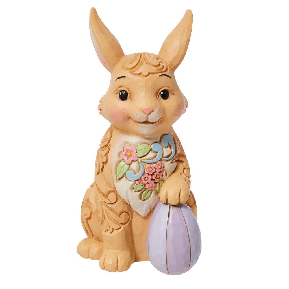 Jim Shore Heartwood Creek Mini Easter Bunny/Floral