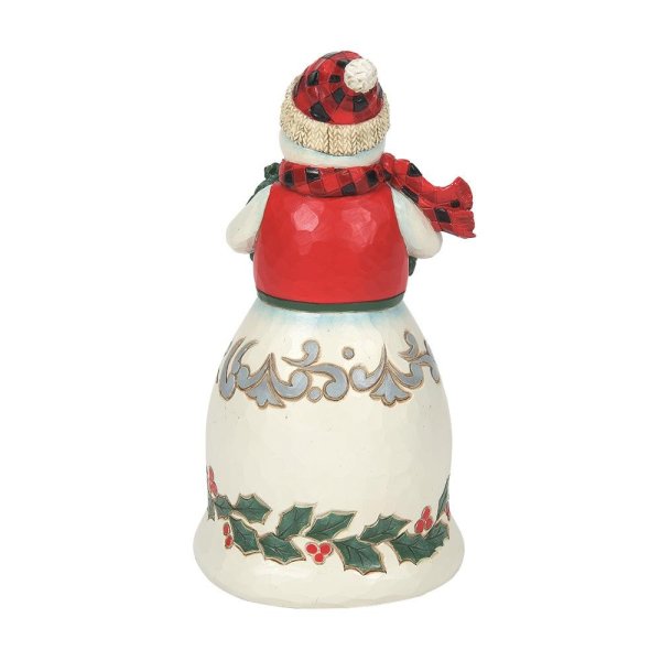 Heartwood Creek Highland Glen Mr Snowman Figurine Heartwood Creek Highland Glen Mr Snowman Figurine