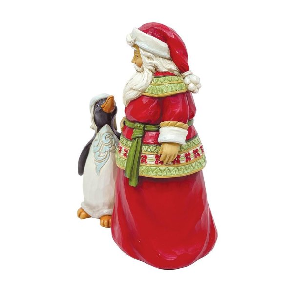 Heartwood Creek Pint Sized Santa with Buddy Figurine Heartwood Creek Pint Sized Santa with Buddy Figurine