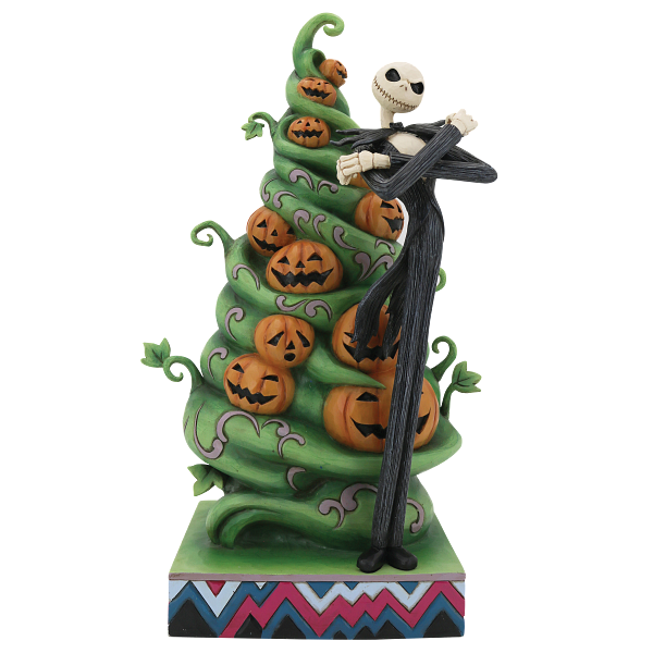 Jim Shore Disney Traditions Interchangeable Jack Statue for Halloween and Christmas