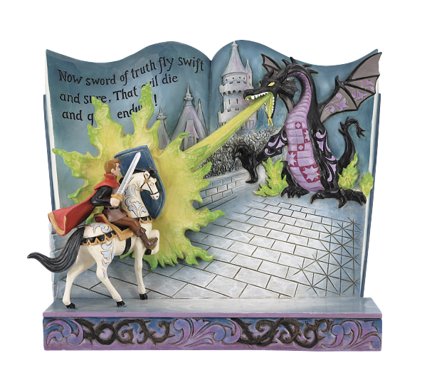 Jim Shore Disney Traditions Love Conquers All Maleficent Storybook
