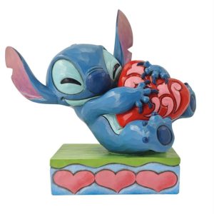 Jim Shore Disney Traditions Heart Struck (Stitch Hugging Heart)