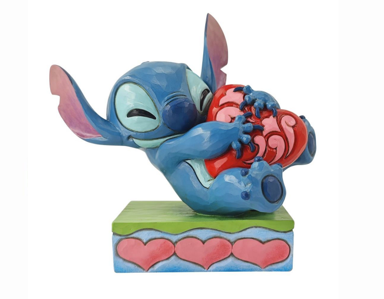 Jim Shore Disney Traditions Heart Struck (Stitch Hugging Heart) Jim Shore Disney Traditions Heart Struck (Stitch Hugging Heart)