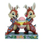 Jim Shore Disney Traditions Mischievous Bunnies (Chip & Dale Easter)