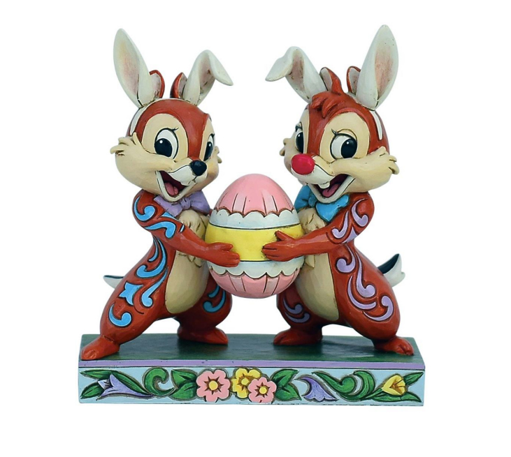Jim Shore Disney Traditions Mischievous Bunnies (Chip & Dale Easter) Jim Shore Disney Traditions Mischievous Bunnies (Chip & Dale Easter)
