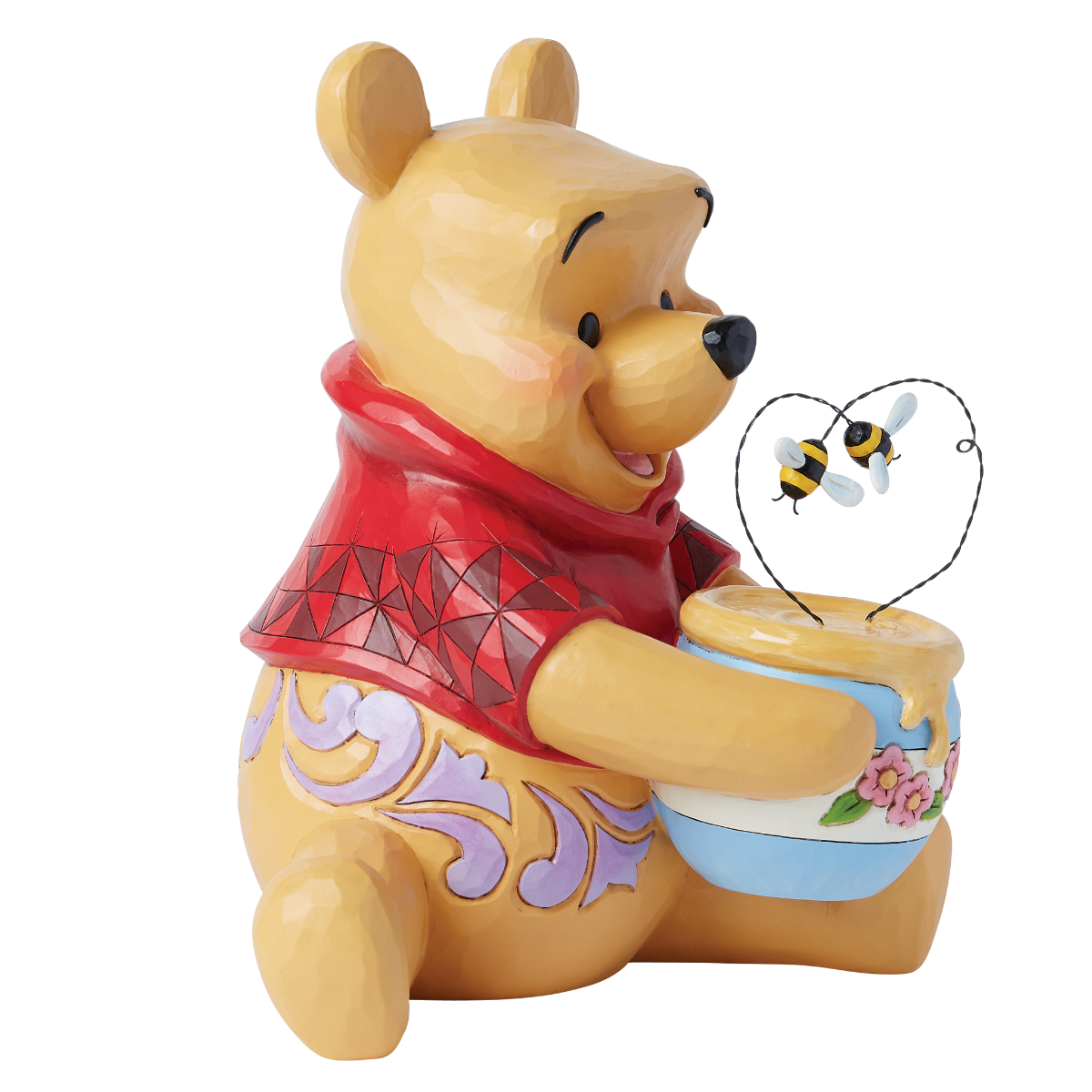 Jim Shore Disney Traditions Pooh Honey Pot Big Figurine Jim Shore Disney Traditions Pooh Honey Pot Big Figurine