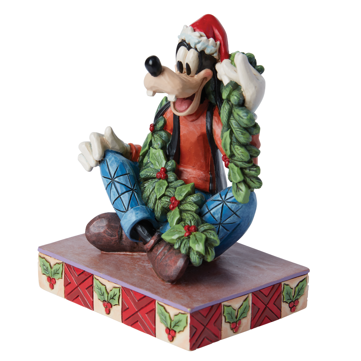 Jim Shore Disney Traditions A Goofy Christmas Holiday Goofy Figurine Jim Shore Disney Traditions A Goofy Christmas Holiday Goofy Figurine