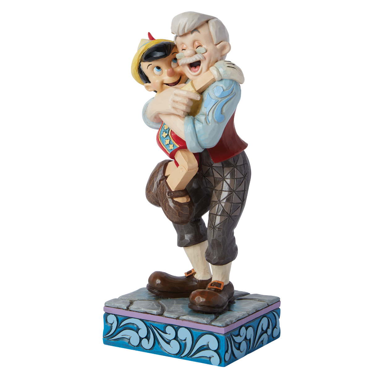 Jim Shore Disney Traditions Gepetto and Pinoccio Figurine