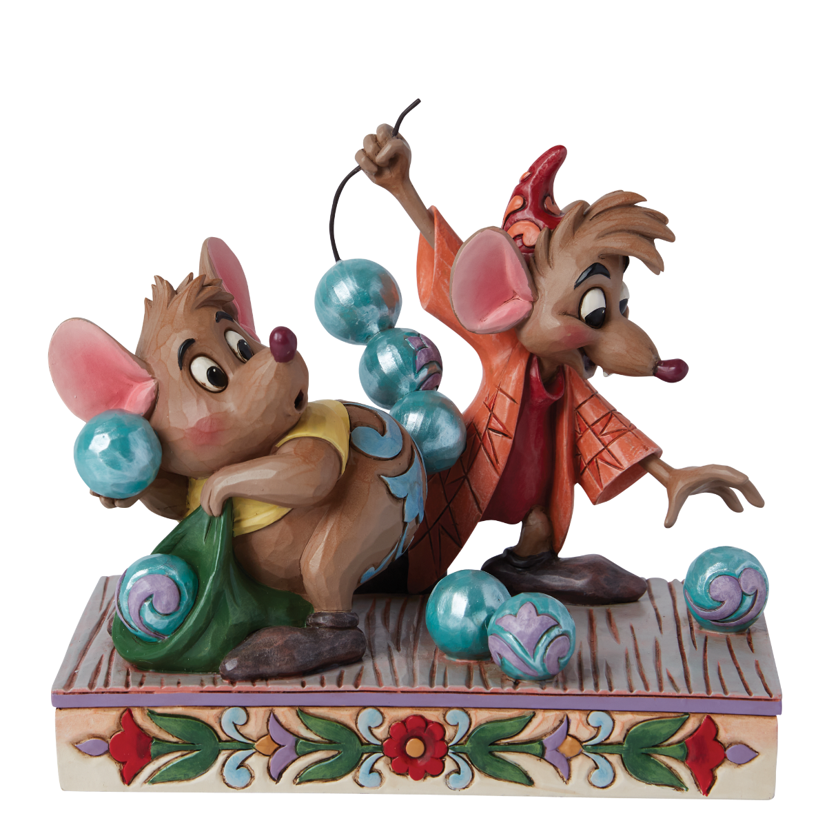 Jim Shore Disney Traditions Gus and Jaq Figurine