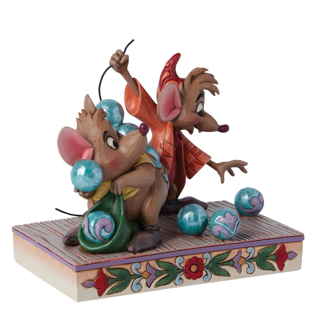 Jim Shore Disney Traditions Gus and Jaq Figurine