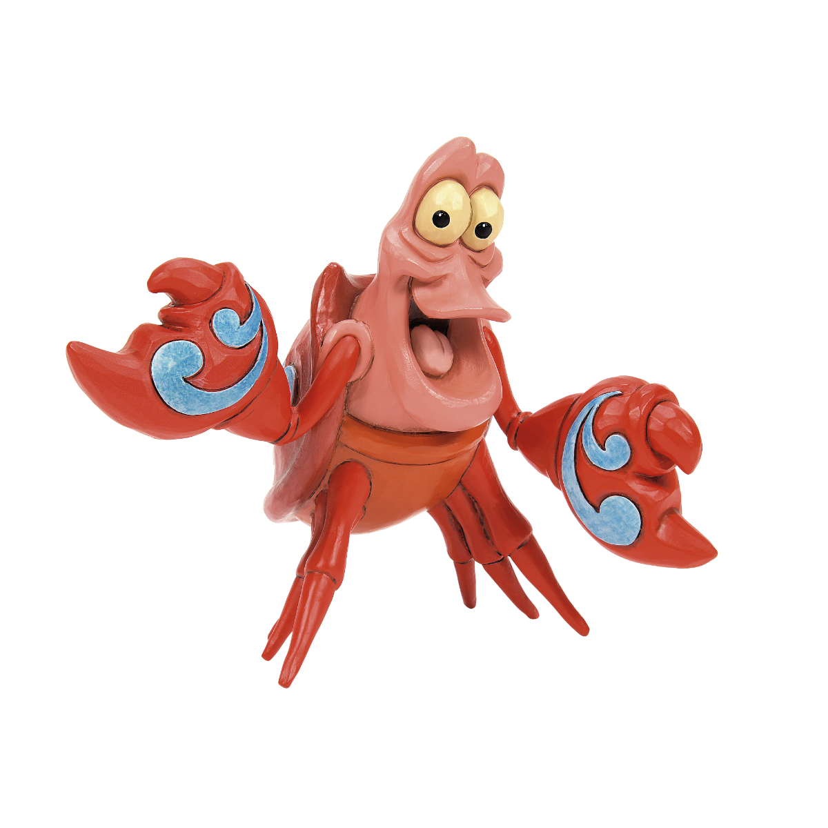 Jim Shore Disney Traditions Sebastian the Crab Sidekick Mini Figurine
