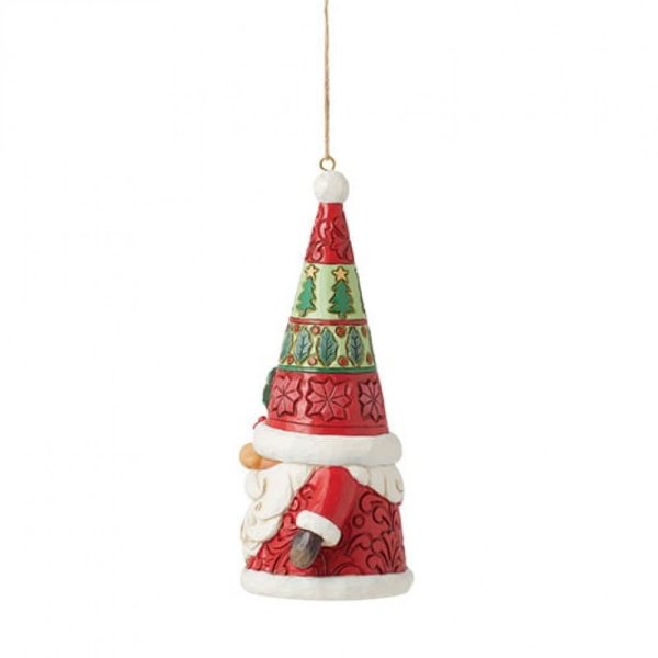 Jim Shore Heartwood Creek Santa Gnome Hanging Ornament Jim Shore Heartwood Creek Santa Gnome Hanging Ornament