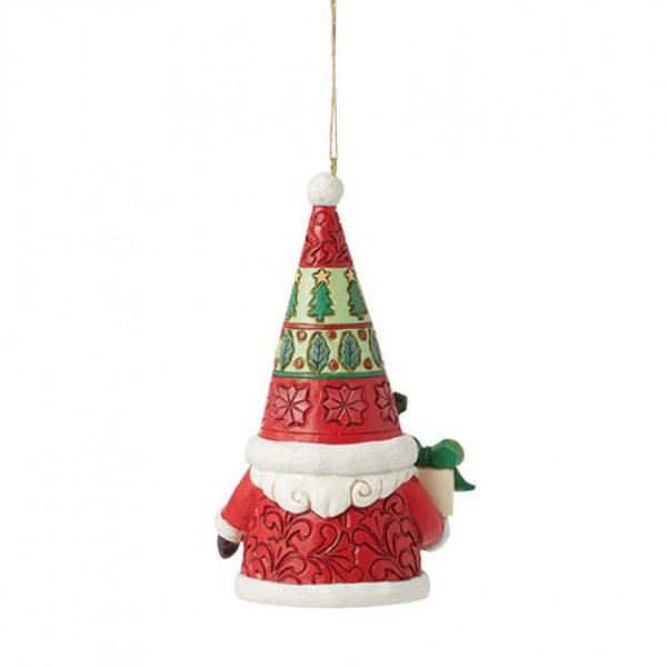 Jim Shore Heartwood Creek Santa Gnome Hanging Ornament Jim Shore Heartwood Creek Santa Gnome Hanging Ornament