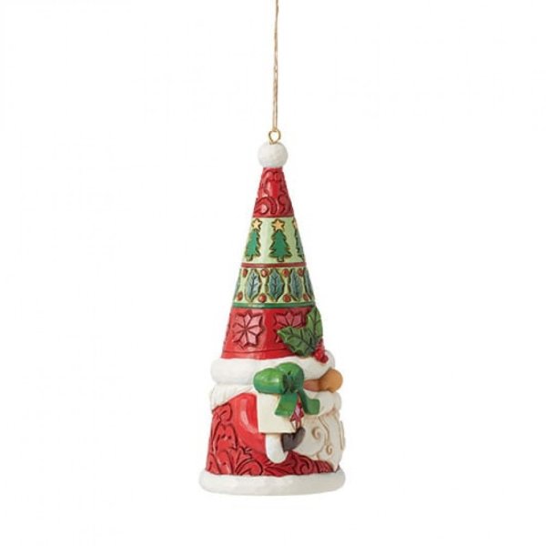 Jim Shore Heartwood Creek Santa Gnome Hanging Ornament Jim Shore Heartwood Creek Santa Gnome Hanging Ornament