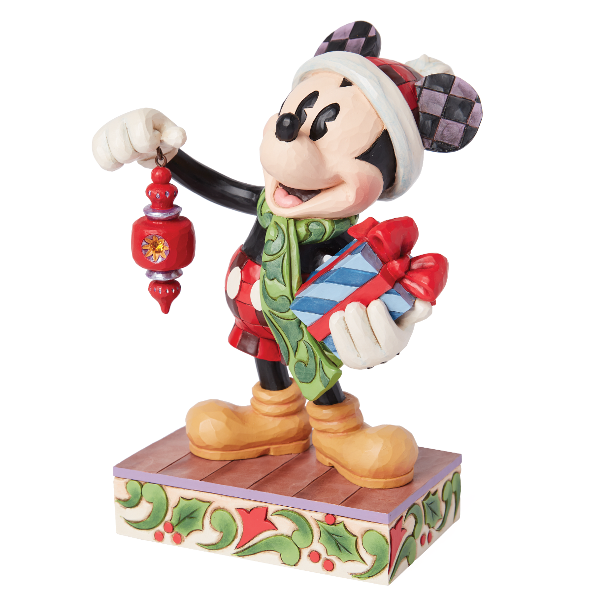 Jim Shore Disney Traditions Santa Mickey Figurine 4th Annual Worldwide Event Jim Shore Disney Traditions Santa Mickey Figurine 4th Annual Worldwide Event