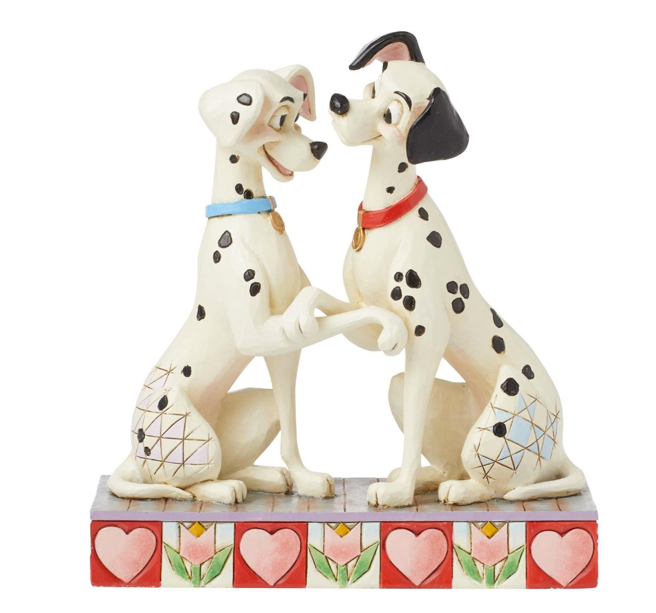 Jim Shore Disney Traditions Pongo & Perdita 101 Ways to Love You Jim Shore Disney Traditions Pongo & Perdita 101 Ways to Love You