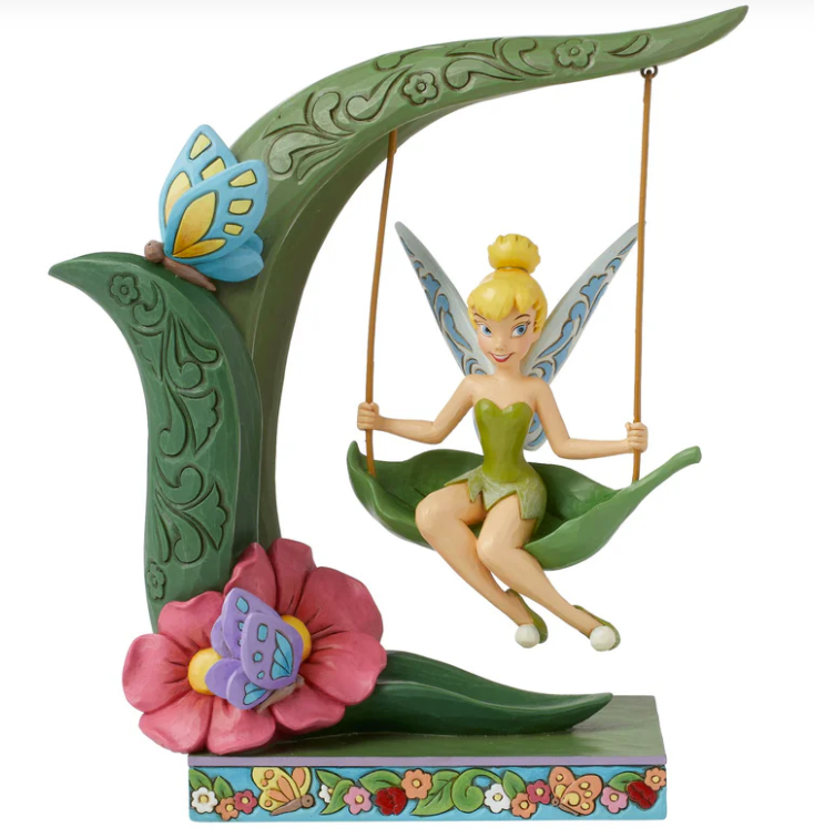 Jim Shore Disney Traditions Tink Spring Swing Suspended in Springtime Magic Jim Shore Disney Traditions Tink Spring Swing Suspended in Springtime Magic