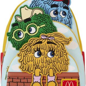 Loungefly McDonald's Tripple Pocket Fry Guys Mini Backpack
