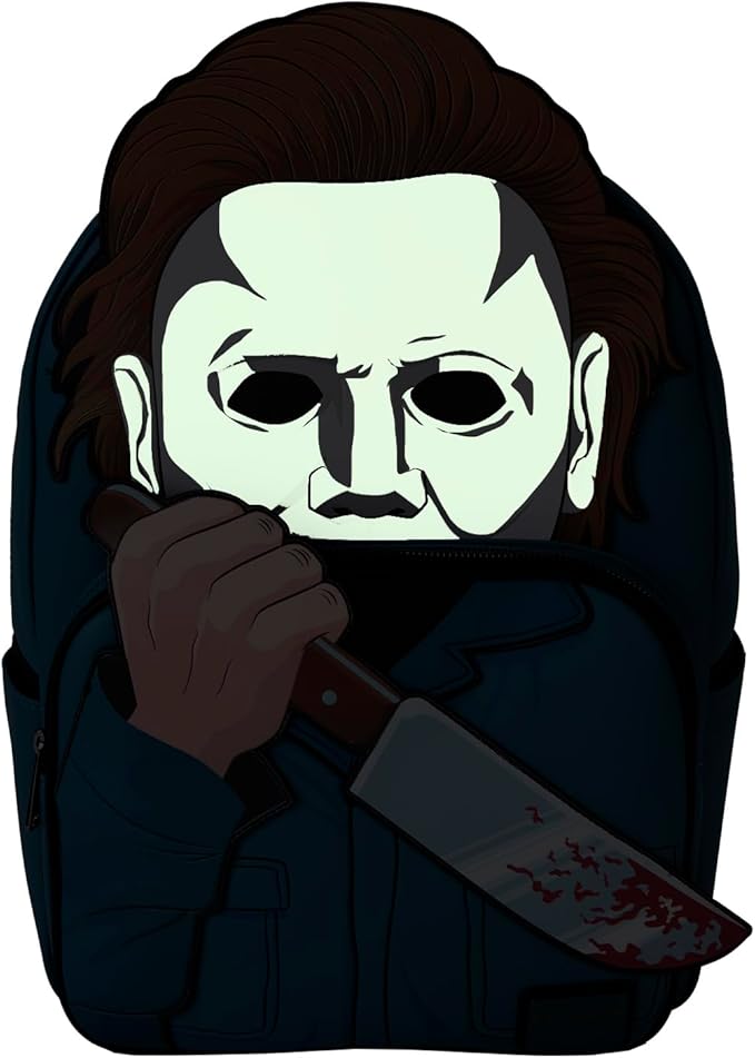 Loungefly Halloween Mike Meyers Full-Size Cosplay Backpack Loungefly Halloween Mike Meyers Full-Size Cosplay Backpack