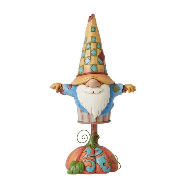 Jim Shore Heartwood Creek Harvest Scarecrow Gnome Figurine