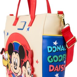 Loungefly Disney Mickey and Friends Convertible Backpack & Tote Bag