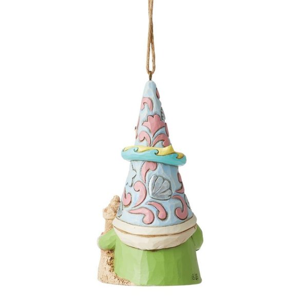 Jim Shore Heartwood Creek Gnome Sandcastle Hanging Ornament