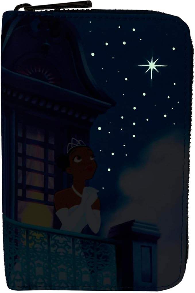 Loungefly Disney Princess and The Frog 15th Anniversary Zip Around Wallet Loungefly Disney Princess and The Frog 15th Anniversary Zip Around Wallet