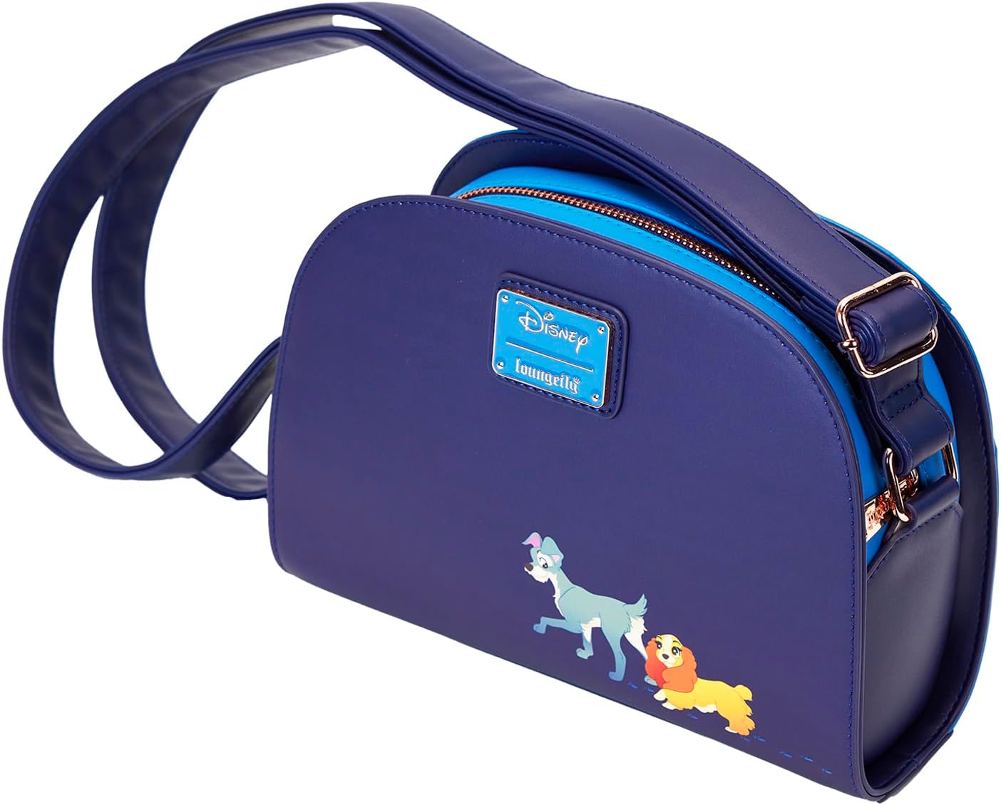 Loungefly Disney Lady and The Tramp 70th Anniversary Crossbody Loungefly Disney Lady and The Tramp 70th Anniversary Crossbody