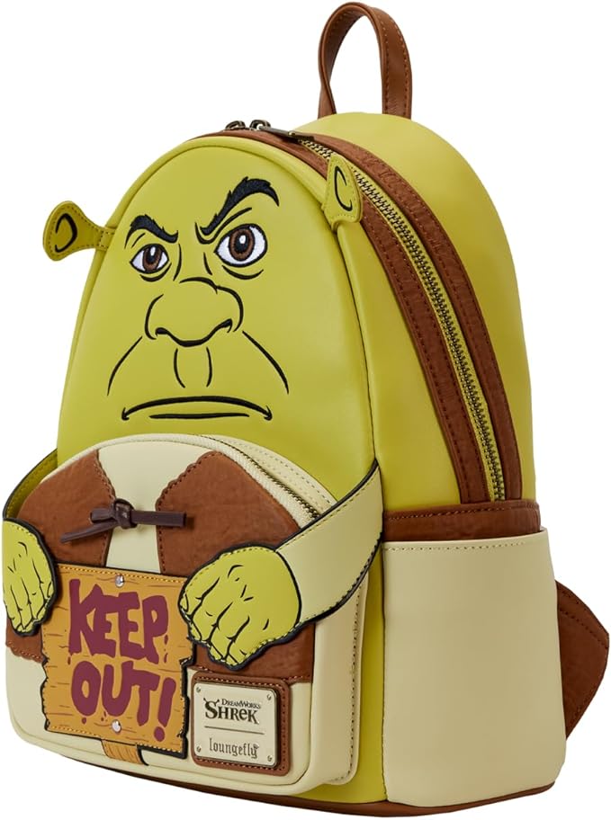Loungefly Dreamworks Shrek Keep Out Cosplay Mini Backpack